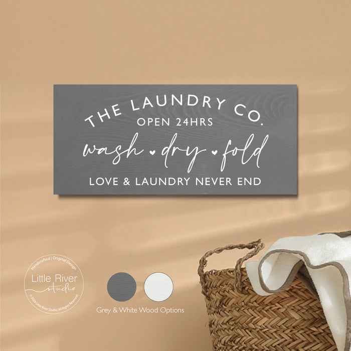 Grey Laundry Room Utility Room Wooden Sign